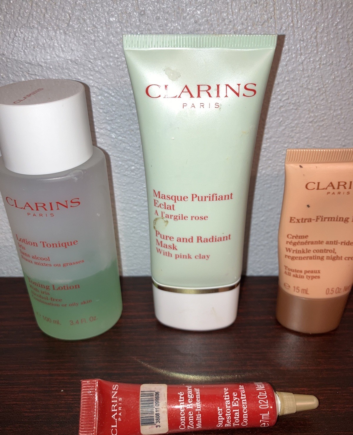 13pc Designer Beauty Lot: Clarins Skincare, Laura Mercier, Armani, Bobbi Brown