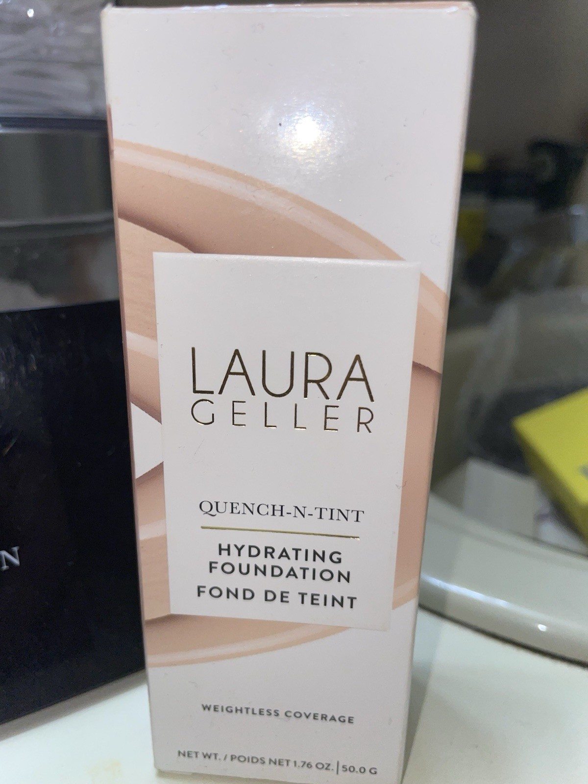 Laura Geller Full Size Foundation Powder and Eyeshadow Set