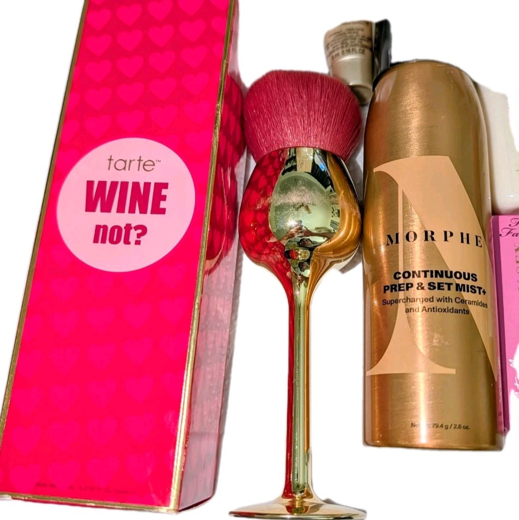 Cosmetics Lot 33 Pcs Bundle Deluxe Mini & Full Sz Makeup NEW Tarte Nars MAC Dior