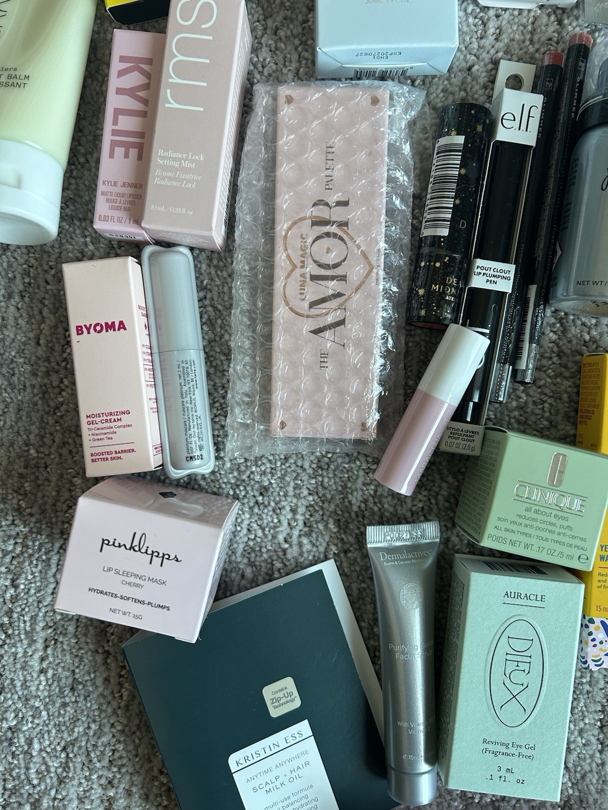63+ Piece Lot Makeup Haircare Fragrance Skincare Samples & Full Sizes NEW