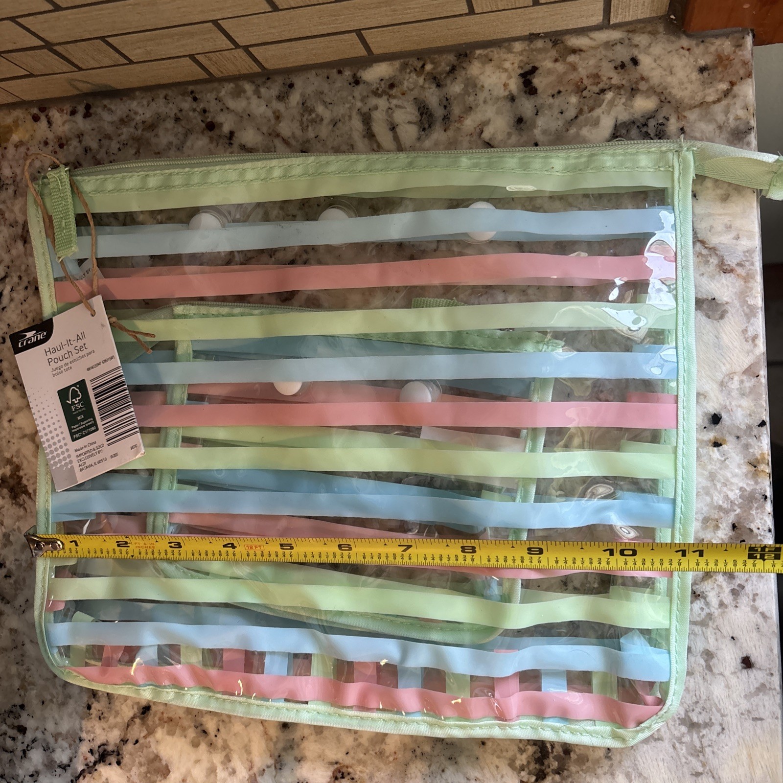 Mixed Lot Haul-It-All Pouch Set with Lancôme Anastasia NYX Full Size & Samples
