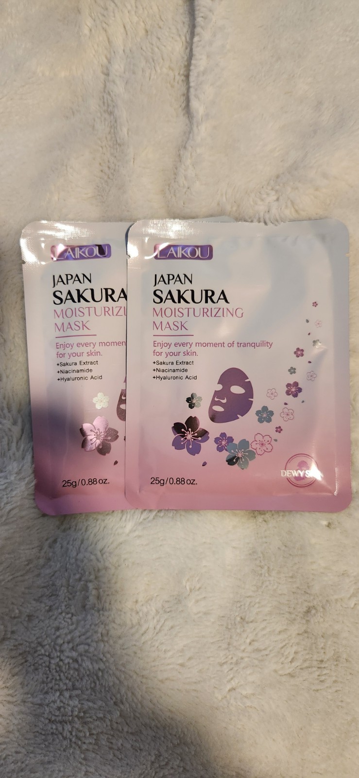 ELF Cosmetics & Laikou Moisturizing Facial Masks- 16pc Lot (Full Size)