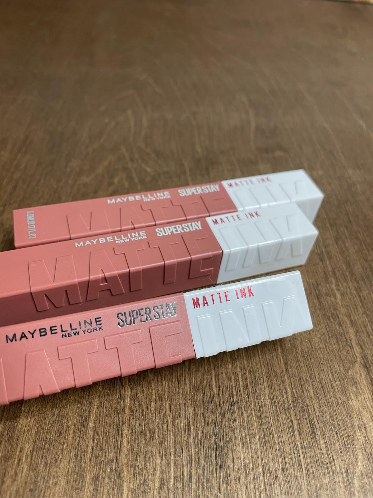 Lot Of 3 Maybelline Super Stay Matte Ink Liquid Lipstick 65 Seductress Brand New