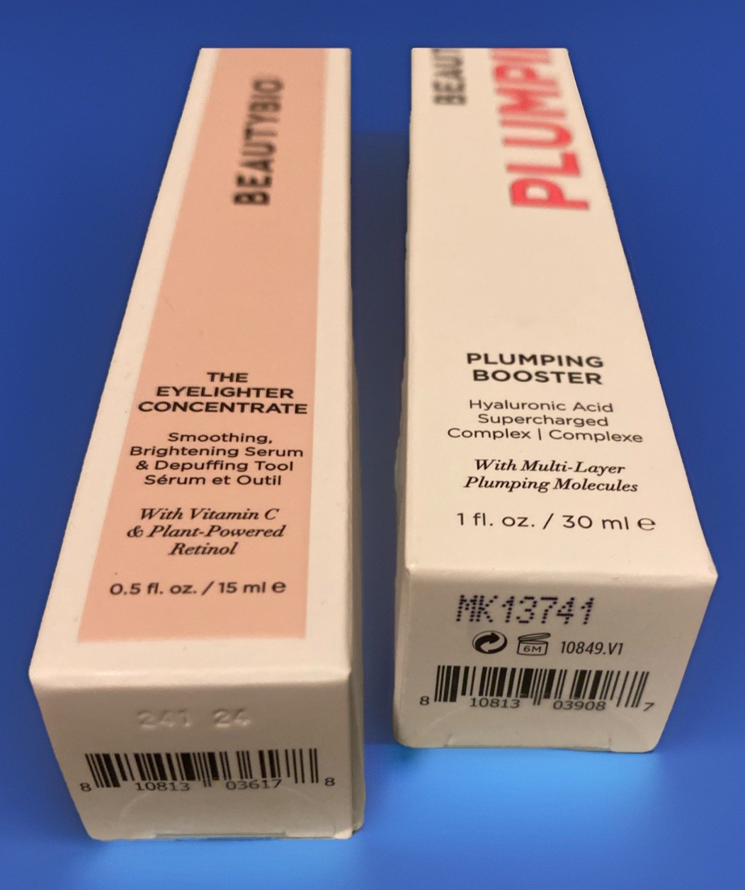 Bio Beauty Skincare Bundle EYELIGHTER & FACE PLUMPING BOOSTER FreeShip❣️ L👀K