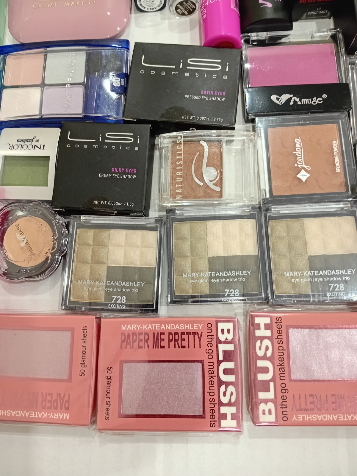 Makeup Lot 240 Pieces Maybelline Loreal Stila Full Size New Ret $2,100