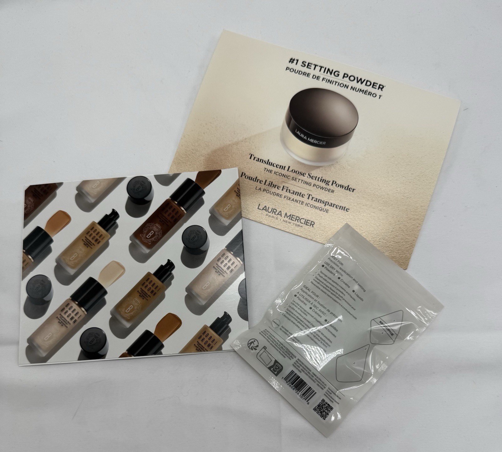 Laura Mercier Setting Powder Bobbi Brown Foundation Morphe To The Point Samples