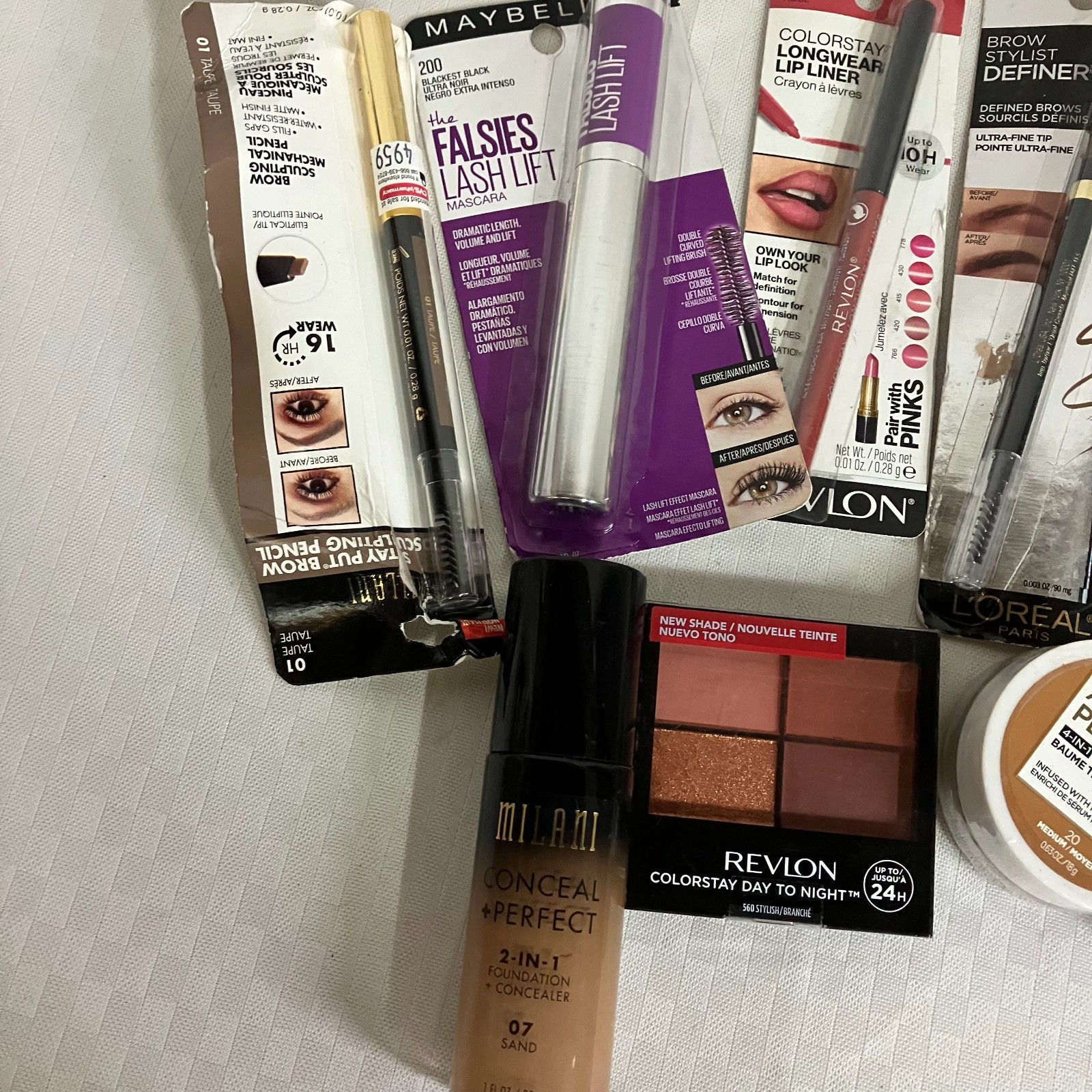 Revlon Maybelline Milani L’Oréal Eyes Lips Face UK Stock Full Makeup Kit 10pc
