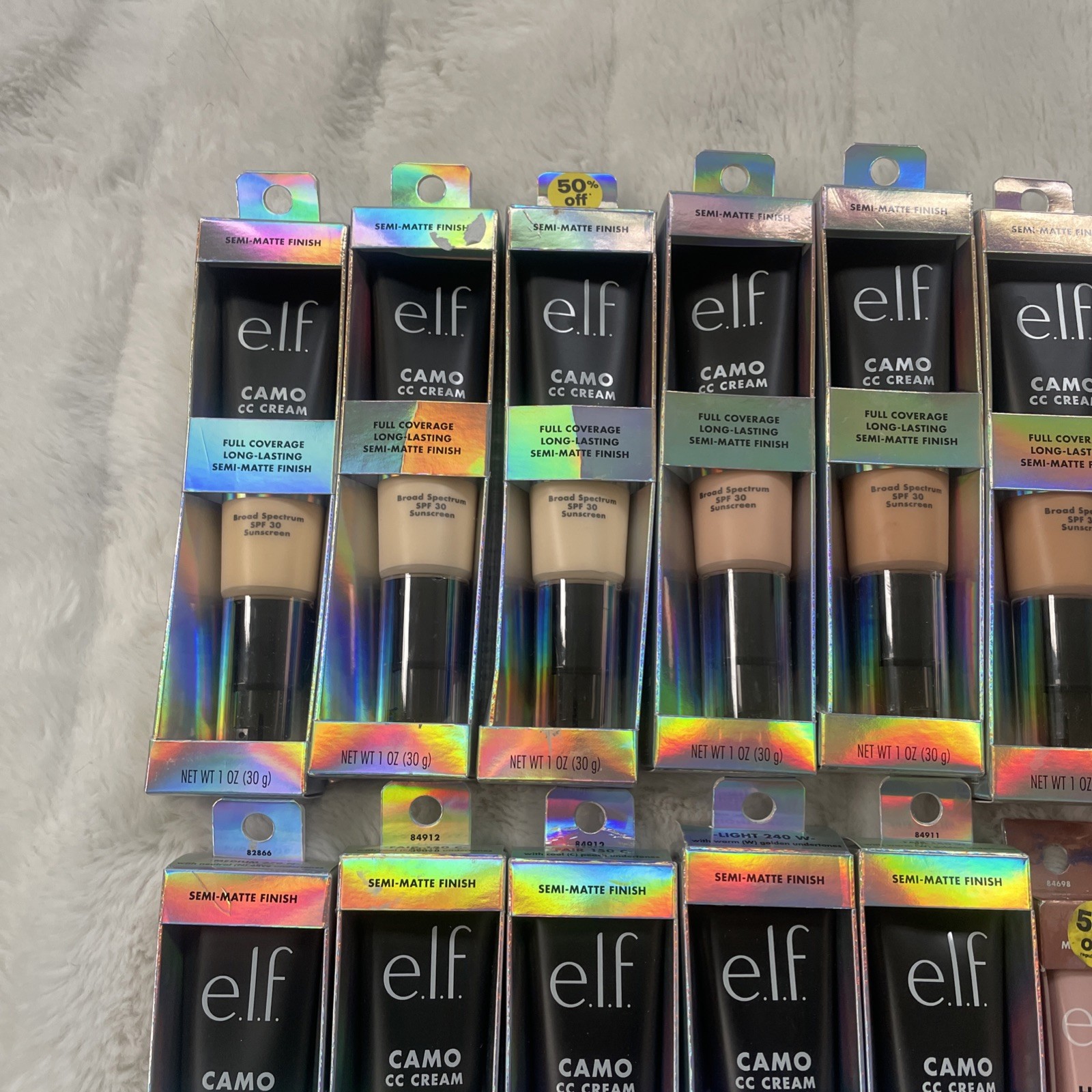 42 Pc Elf Mixed Wholesale Bulk Makeup Lot – Assorted Full Size w Duplicates