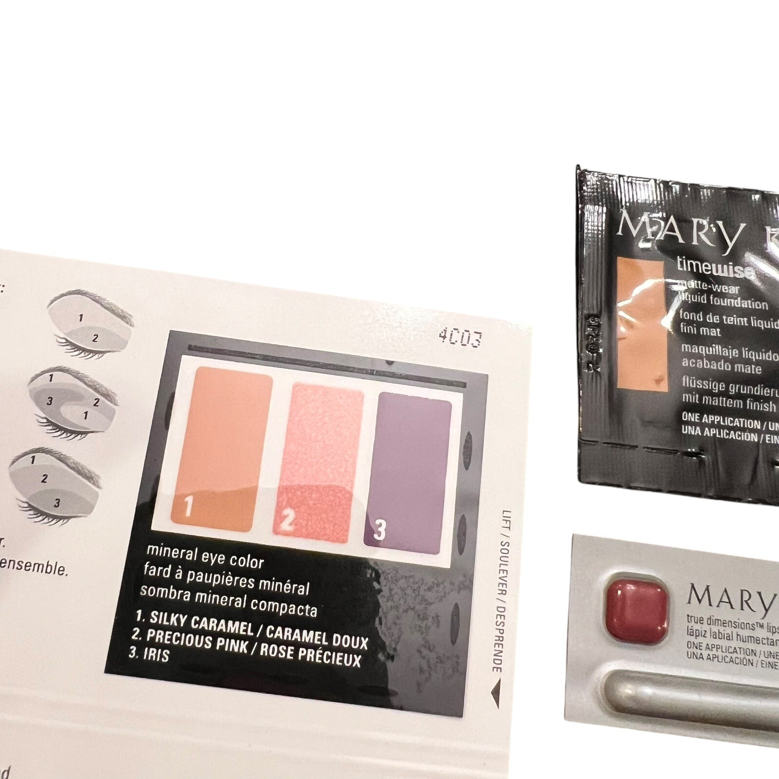 Mary Kay Lot Assorted Samples New & Discontinued Colors Single Use Travel #118