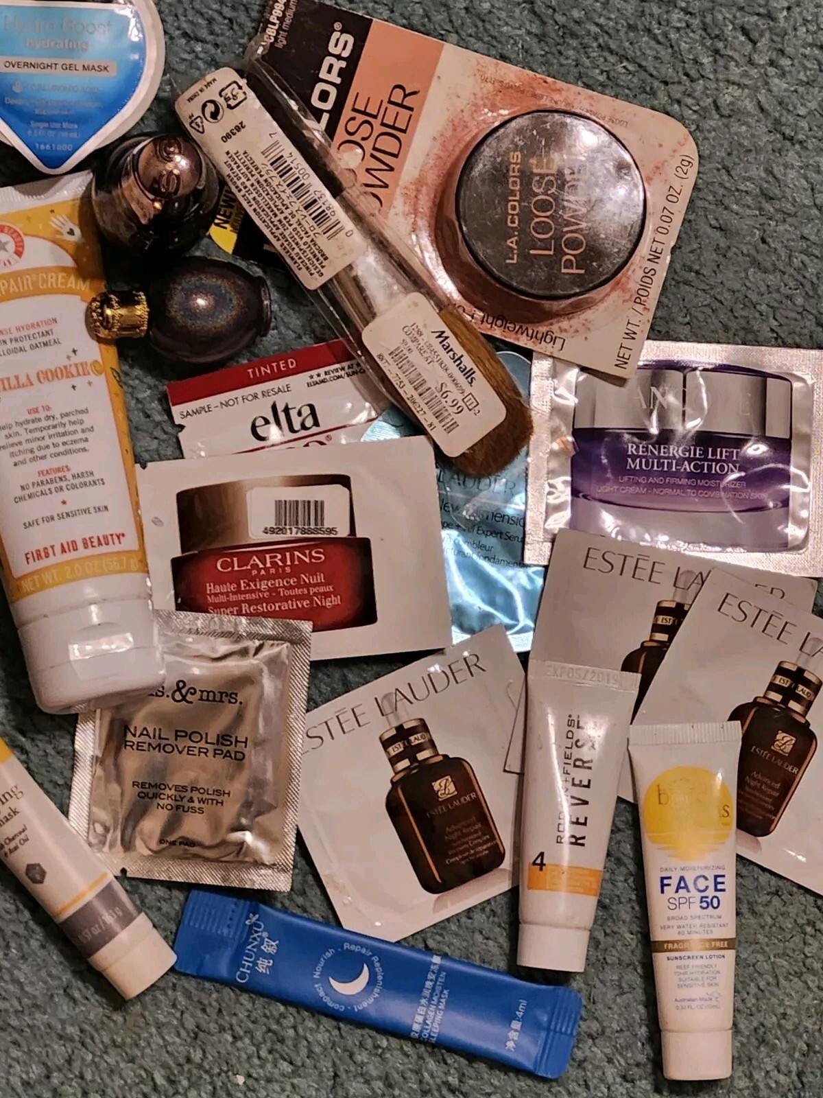 Lot Of 18 Beauty Travel & Sample Size Items(Skincare/Hair/Makeup)