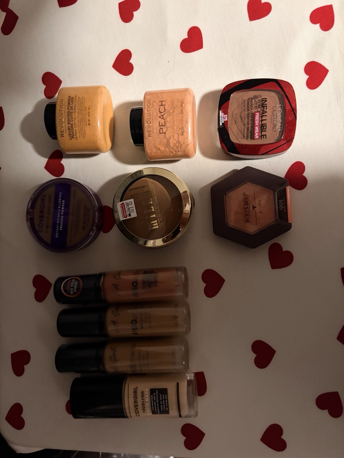Revolution, L’Oréal, COVERGIRL, Milani, Burt’s Bees, L.A. Girl Full Size Makeup…
