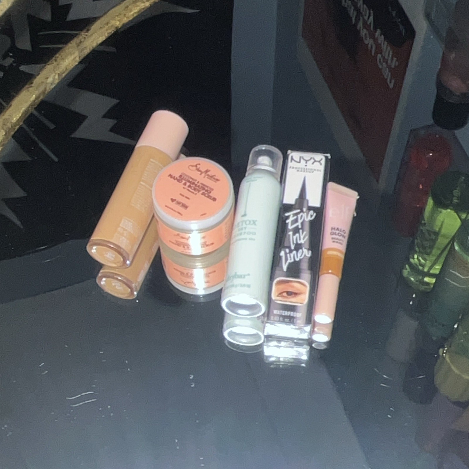 Ulta mini brands e.l.f., NYX Epic Ink Liner, drybar Detox, SheaMoisture