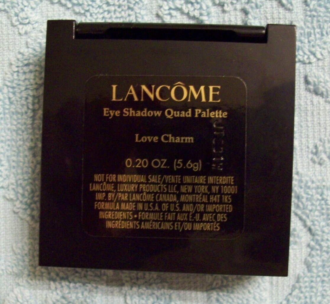 NEW LANCOME CREME MOUSSE CONFORT + EYE SHADOW QUAD PALETTE (LOVE CHARM)